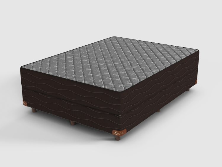 Conjunto de Sommier y Colchón Amancay Rígido - 2 Plazas, 130x190