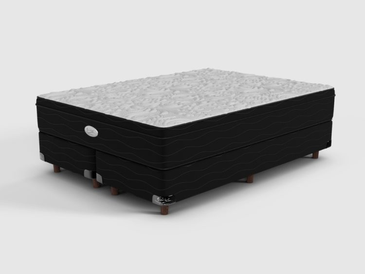 Conjunto Sommier y Colchón AntiStress Hard - King, 180x190