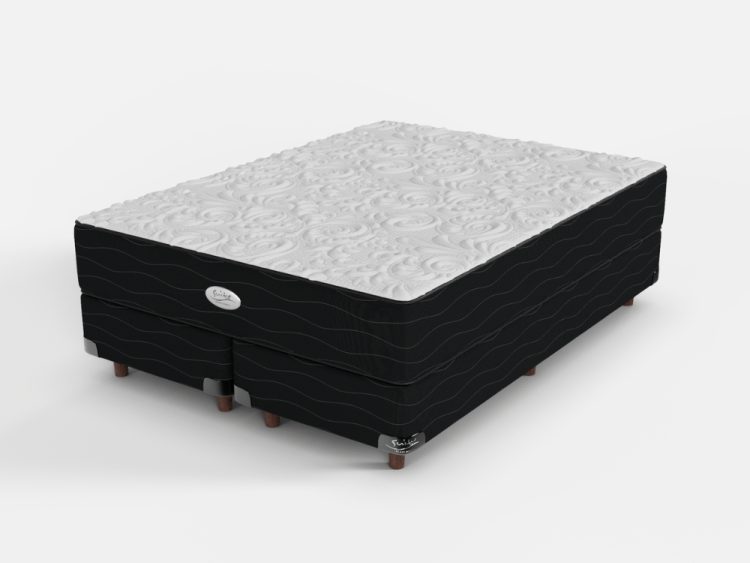 Conjunto Sommier y Colchón AntiStress Hard - Queen, 160x200