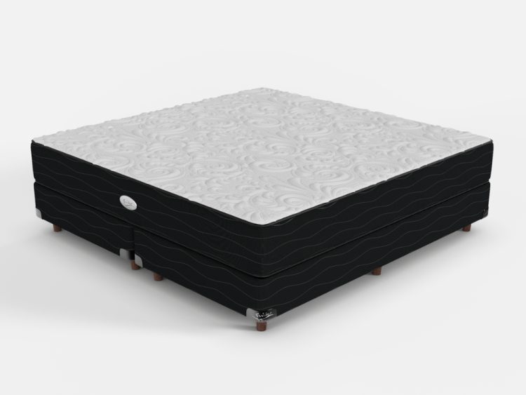 Conjunto Sommier y Colchón AntiStress Hard - King, 180x190