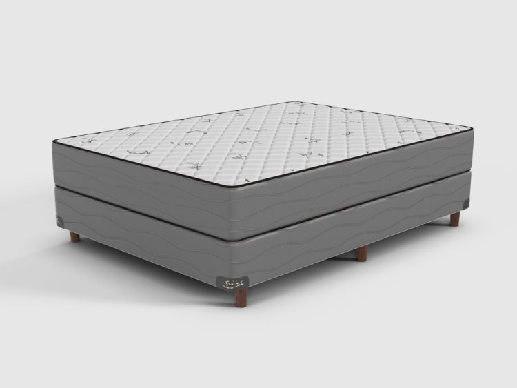 Conjunto Sommier y Colchón Mutisia AD Jackard - 2 Plazas, 130x190