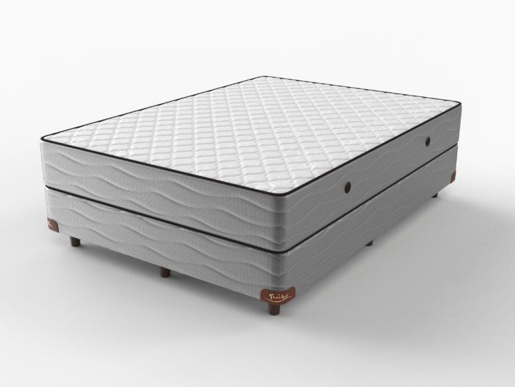 Conjunto Sommier y Colchón Mutisia AD Jackard - 2 Plazas, 140x190