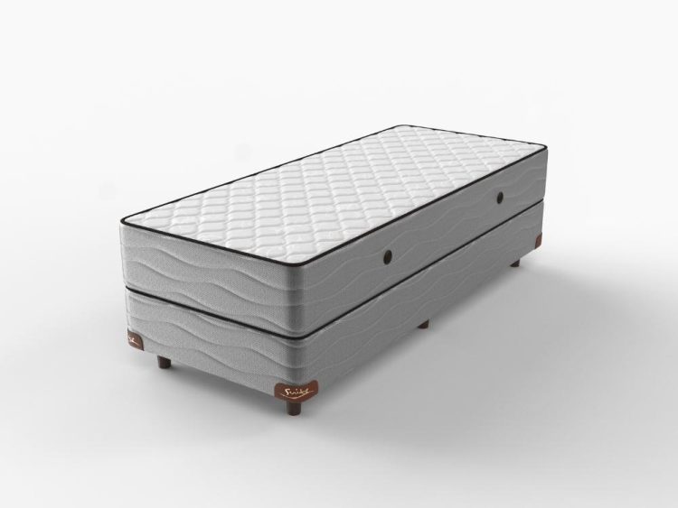 Conjunto Sommier y Colchón Mutisia AD Jackard - 1 1/2 Plaza, 100x190